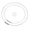 Türmanschette BOSCH 00772663 Türgummiring mit 2 Spannringen für Waschmaschine Frontlader