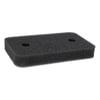 Schaumfilter passend für Miele 7070070 220x133mm Sockelfilter an Wärmetauscher Trockner