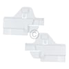 Glasplattenauflage SIEMENS 00617433 Set links rechts für KühlGefrierKombination Gefrierschrank