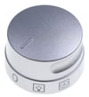 Knebel für Electrolux Ofen 140150854010 Edelstahl, 9+0