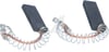Kohlebürsten-Set für Waschmaschine Schunk 605694 2 Stück