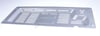 Maschinenraum für Gefrierschrank Haier 0070110371B Blechabdeckung