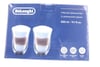 Latte Macchiato Gläser für DeLonghi Kaffeemaschine 5513284171 2er Set, doppelwandig