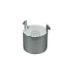 Tastenkappe silber, Start 481241029132 Bauknecht, Whirlpool, Ikea