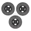 Polierscheiben Set HOOVER Z16 35600706 für Bohner 3Stk