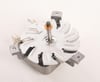 Zirkulationsgebläse für Ofen Beko C00910415 Backofen Lüftermotor