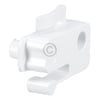 Gefrierfachklappenstopper links für Kühlschrank Whirlpool 488000506171 links, Kunststoff, weiß