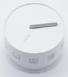 Drehknopf weiß für Amica Ofen 9071828 CODE2V2