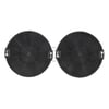 Kohlefilter wie AEG 4055093712 155mmØ EFF75 für Dunstabzugshaube 2Stk