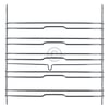 Haltegitter Whirlpool 481010762741 für Backbleche Roste Backofen