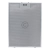 Metallfettfilter wie BOSCH 00703451 370x265mm für Dunstabzugshaube