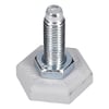 Regulierfuß PS-10 für Waschmaschine Hisense/Gorenje 954984 Gehäuseteil Standfuß