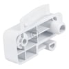 Gefrierfachklappenstopper links für Kühlschrank Whirlpool 488000506171 links, Kunststoff, weiß