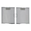 Fettfilter Respekta MIZ 2009 Metallfilter 320x260mm für Dunstabzugshaube 2Stk