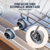 8 x Korbrollen Korbrollenset Spülmaschinen für Bosch  00165314 165314