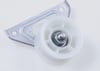 Spannrolle mit Halter für Trockner Whirlpool 488000728616 Riemenspannung