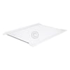 Glasplatte oben für Kühlteil Bauknecht C00899660 450x300mm mit Leisten in