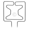 Heizelement unten 1100W BOSCH 00447446 IRCA 17R337 für Backofen