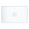 Glasplatte BOSCH 00660089 502x320mm mit Rahmen für KühlGefrierKombination Kühlschrank