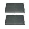 Kohlefilter 225x150mm Küppersbusch, 2 Stück 505427 Küppersbusch