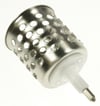 Feine Raspeltrommel für Küchenmaschine & Mixer DeLonghi KW711893 Zubehör, Edelstahl