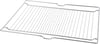 Backofenrost Bosch 00209565 Edelstahl, hitzebeständig