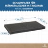 Schaumfilter für Wärmetauscher wie gorenje 810183 280x137mm in Trockner