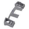 Waschmaschinen-Deckel AEG 140042128029 grau, Scharnier