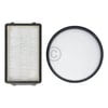 Filterset wie Rowenta ZR-005901 Abluftfilterkassette Lamellenfilter + Rundfilter für Bodenstaubsauger