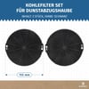 Kohlefilter passend für AEG 4055093712 EFF75 BLUPARTS von Dunstabzugshaube 2Stk