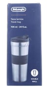 Reisebecher für DeLonghi Kaffeemaschine AS00006840 Edelstahl, 705ml