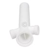Verstellrohr 1 1/2"x40mmØ mit 2 Geräteanschlüssen für Spülbeckensiphon 98837148