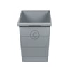 Inneneimer 321x226x295mm 18 Liter Hailo 1093479 hellgrau