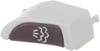 Tastenkappe für Bügeleisen BSH-Gruppe 10001126 Druckknopf, weiß