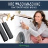 Motorkohlen [2er Set] 12,5x5x43mm 4,8mmAMP wie 00605694 605694 Bosch, Siemens, Neff für Waschmaschinen/Trockner