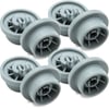 8 x Korbrollen Korbrollenset Spülmaschinen für Bosch  00165314 165314