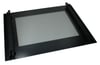 Backofentürscheibe Whirlpool Indesit 488000550524 schwarz, Glas